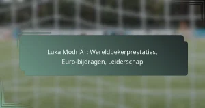 Luka Modrić: Wereldbekerprestaties, Euro-bijdragen, Leiderschap